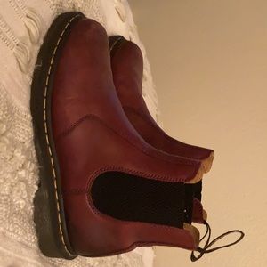 Dr. Martin’s Red Chelsea Boot